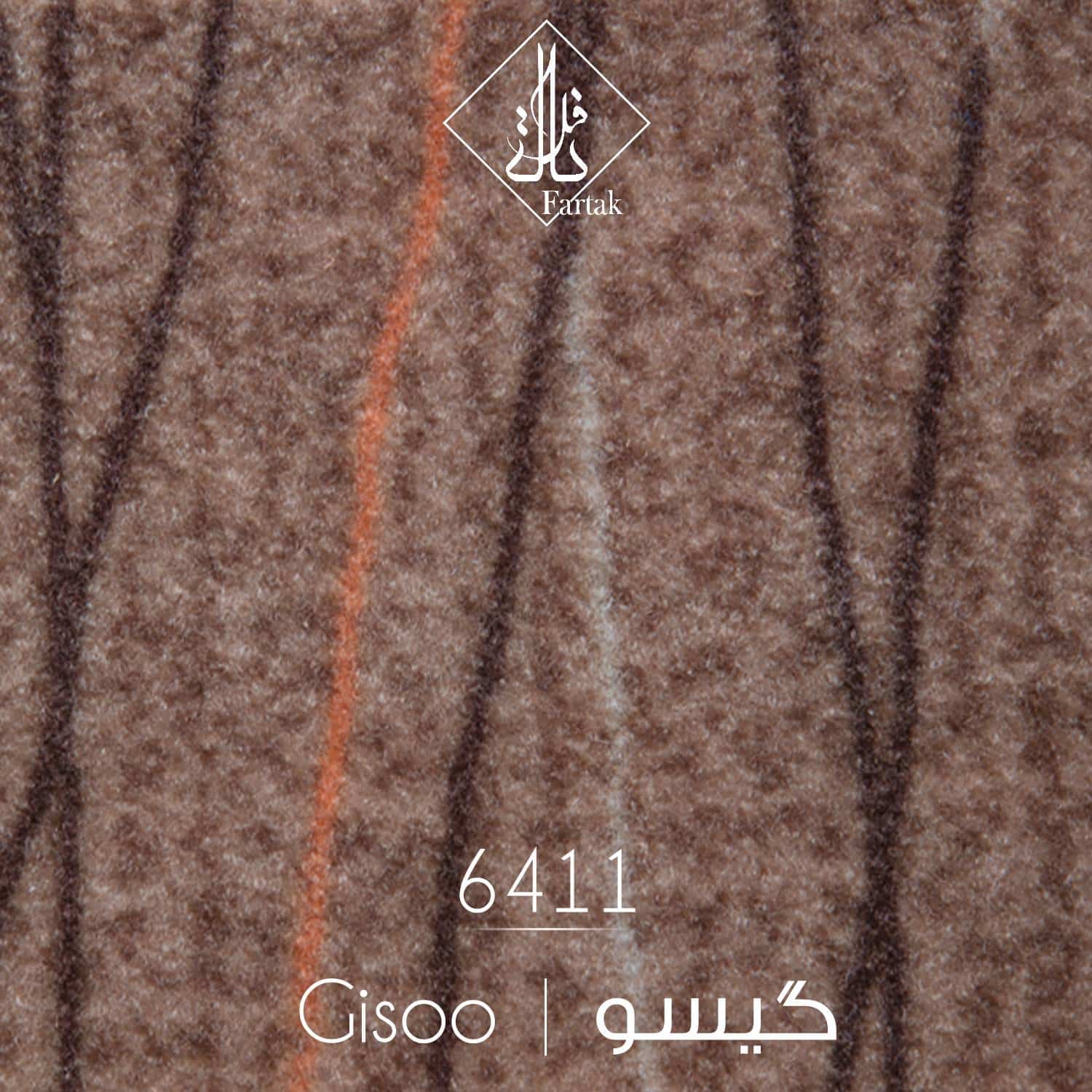 موکت ظریف مصور طرح گیسو کد ۶۴۱۱