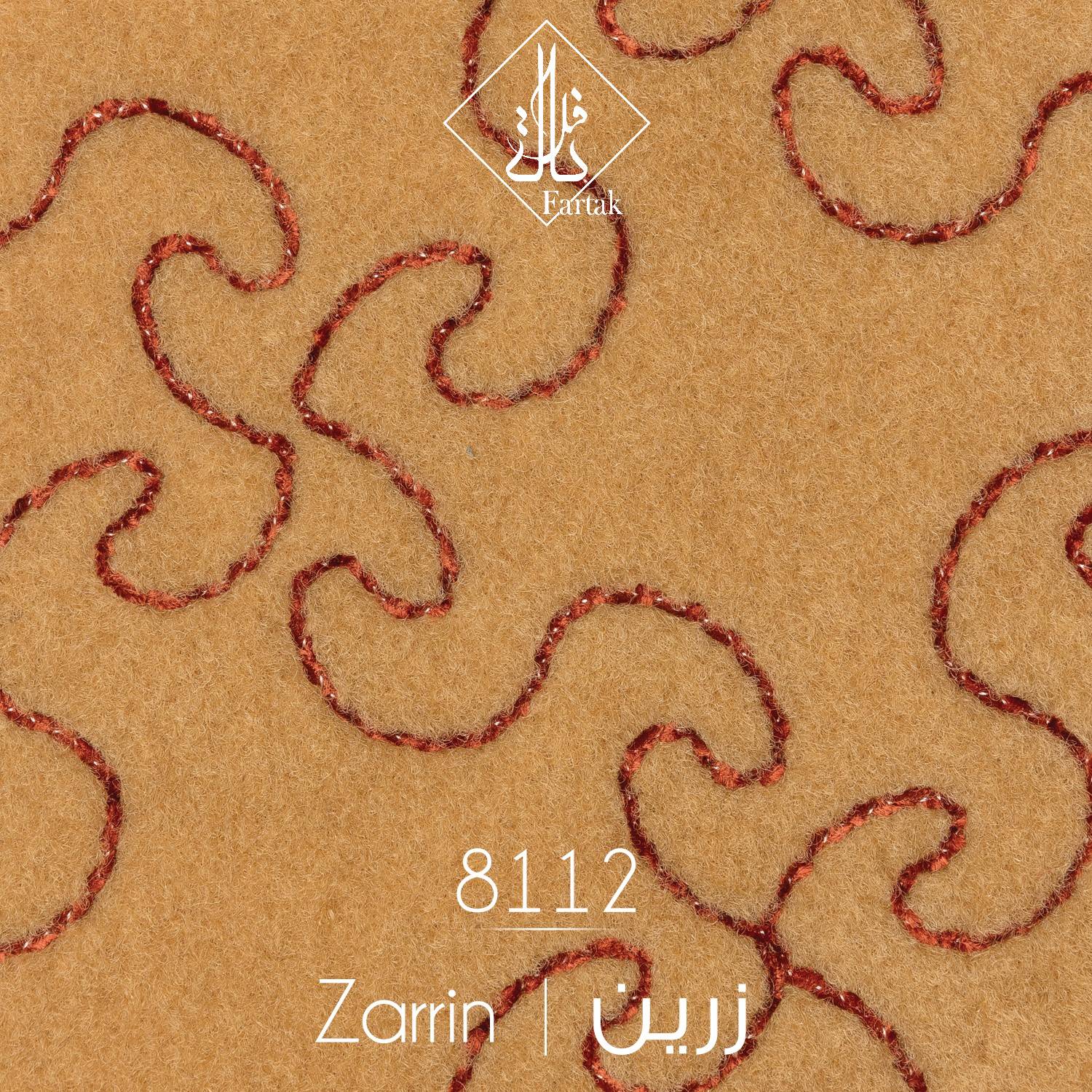 موکت ظریف مصور طرح زرین کد ۸۱۱۲