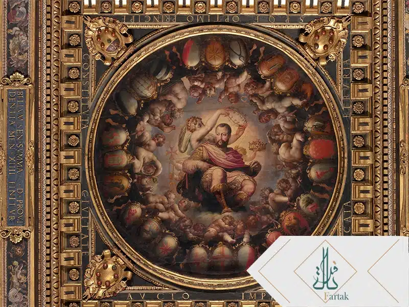 پوستر دیواری رنسانس و سقفی c2256