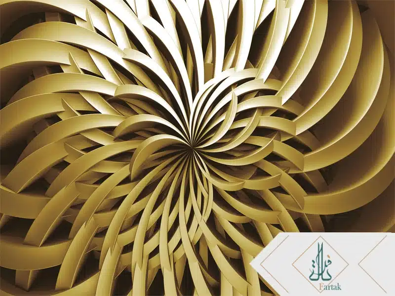 پوستر دیواری سه بعدی هندسی d2028