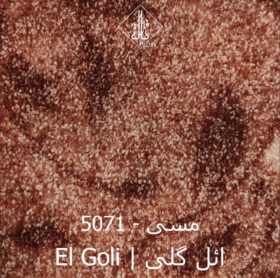 موکت ظریف مصور طرح ائل گلی 5071