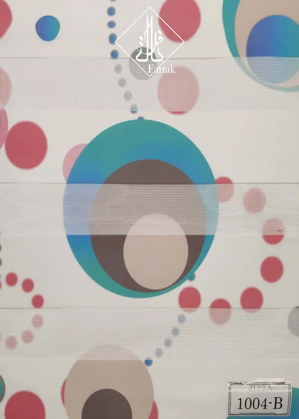 پرده زبرا کد 1004-B