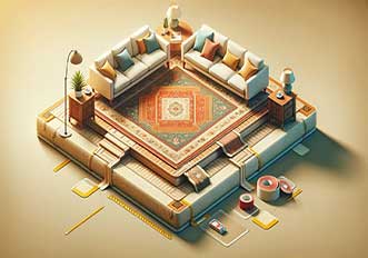 جلوگیری از سرخوردن فرش روی موکت