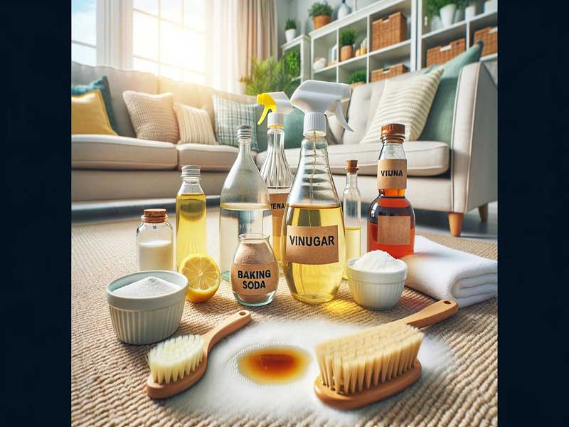 روش های خانگی برای پاک کردن لکه چای از روی موکت