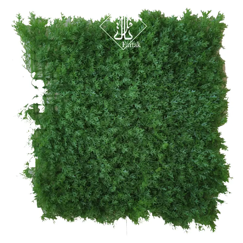 دیوار سبز مدل کاج لاوسون