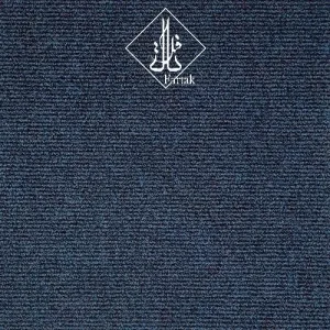 Deep blue موکت تایل طرح اینترنس