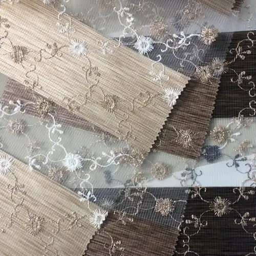 پرده زبرا گلدوزی